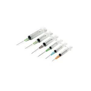 Jeringas hipodérmicas estériles descartables