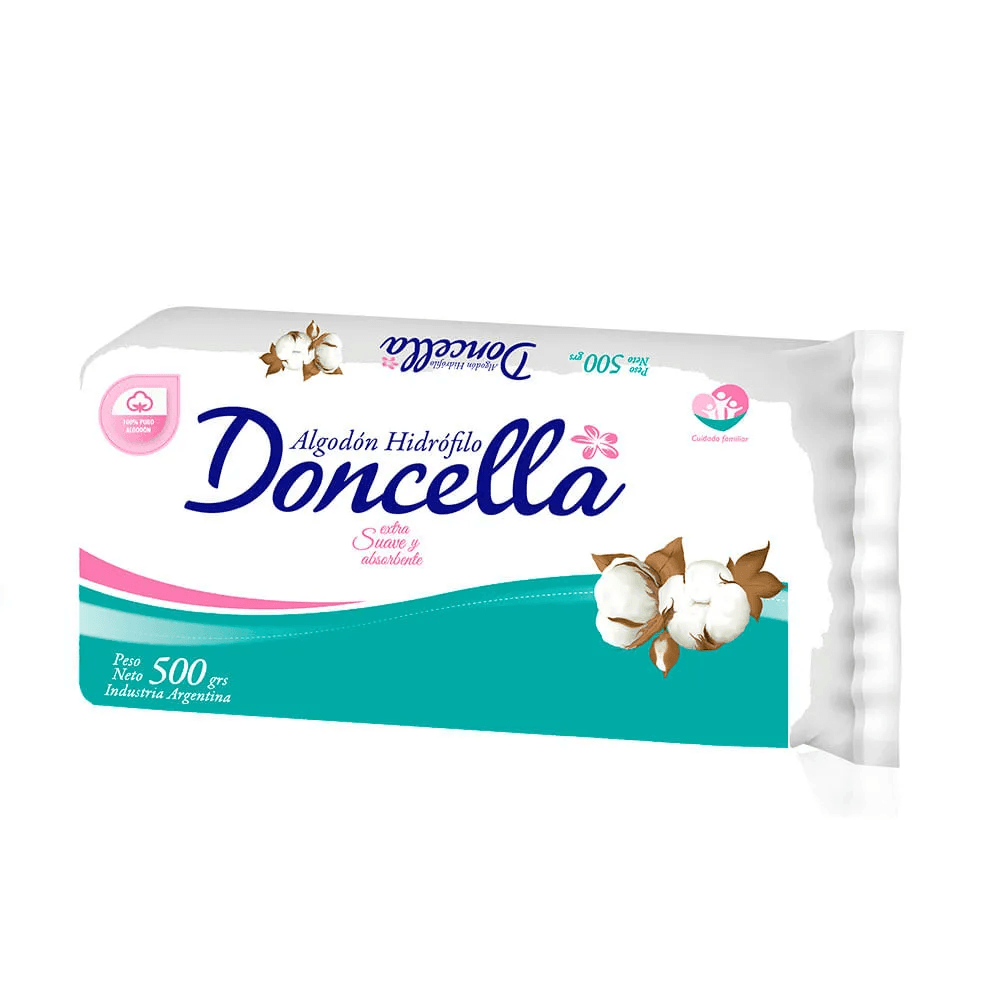 Algodón hidrófilo Doncella 500g